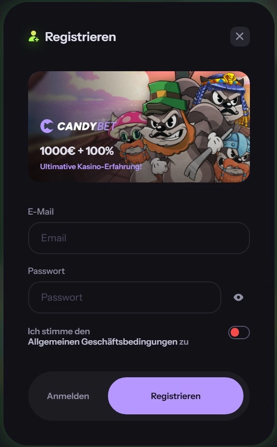 Registrierung